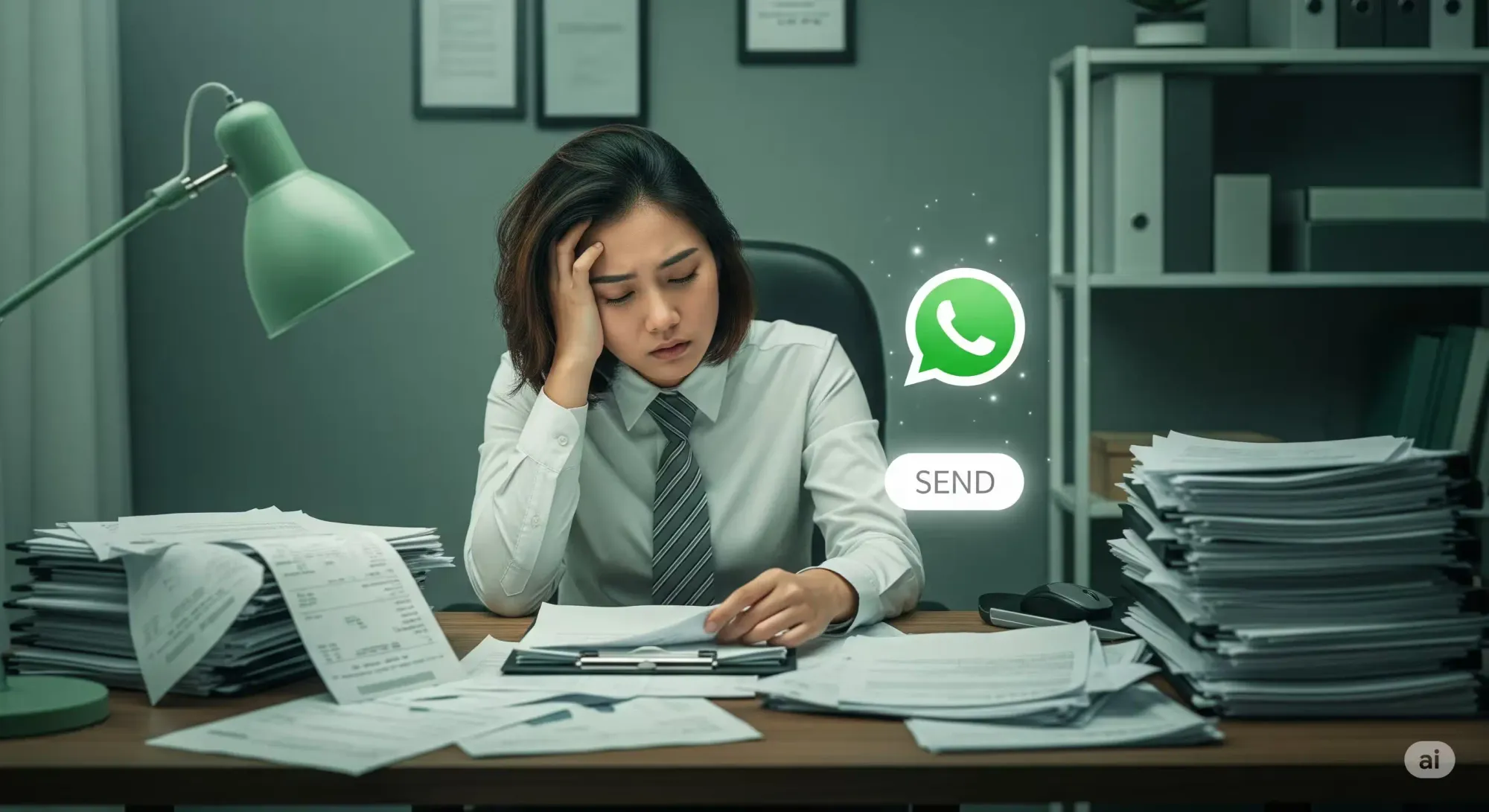 WhatsApp marketing dilemma Complex API setup contrasted with simple QR code bulk sender solution.