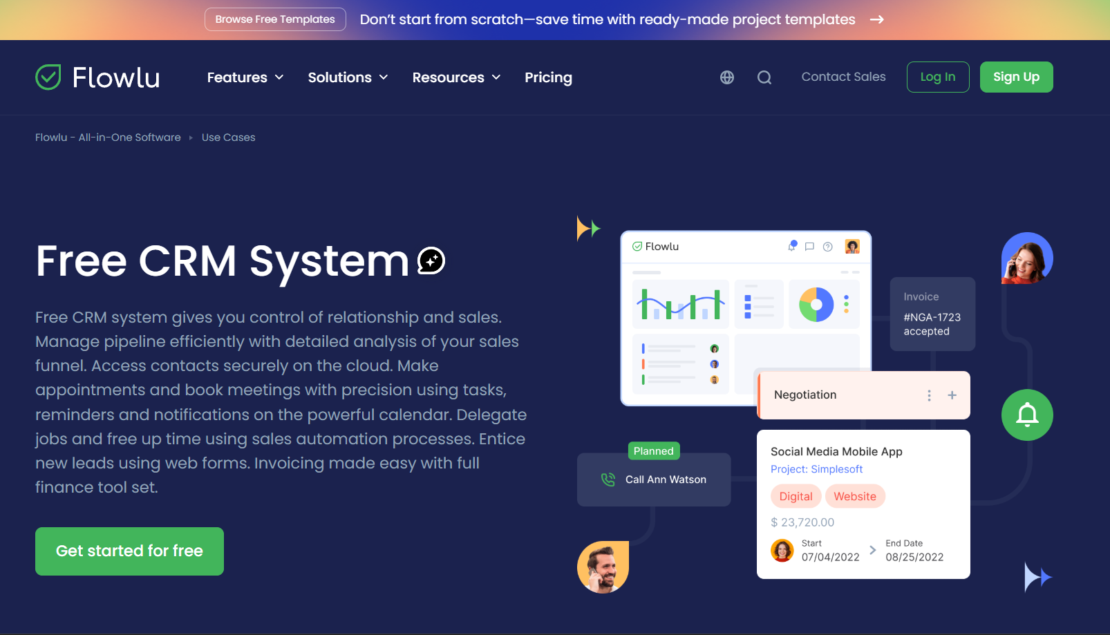 Flowlu CRM